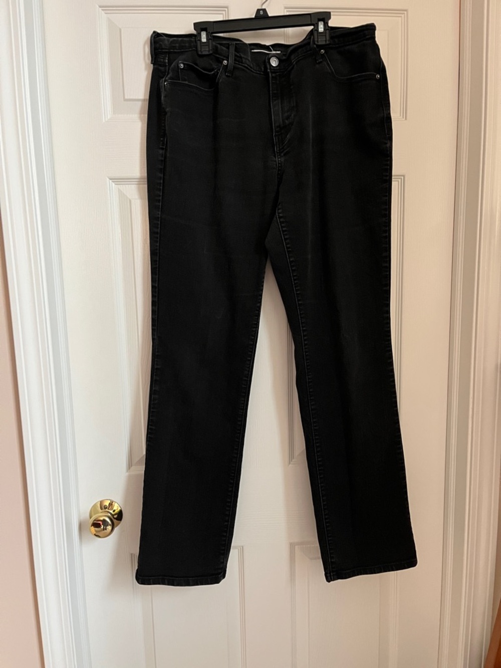Levi's Women's 505 Straight Leg Jeans - Black - Size 32